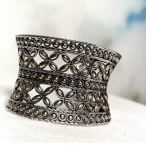 John Hardy "Kawung Flower" Cuff Bracelet